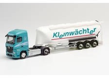 Complétez votre réseau avec le camion HERPA MERCEDES Actros 1/87 et citerne 3 essieux