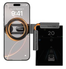 M2026 Tesla Phone Mount, No Glue Required, for MagSafe Magnetic Car Dash Phone H