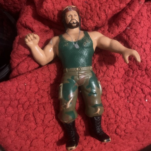 Genuine Bearded Corporal Kirchner LJN WWF Wrestlin...