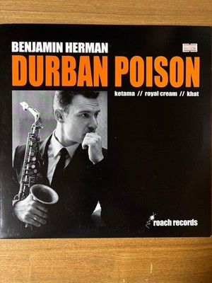 Benjamin Herman Durban Poison Orange Vinyl Jazz Record 45 RPM