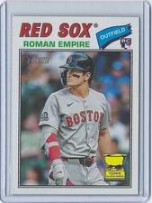 ROMAN ANTHONY - 'ROMAN EMPIRE' Nickname Variation - 2026 Topps Heritage