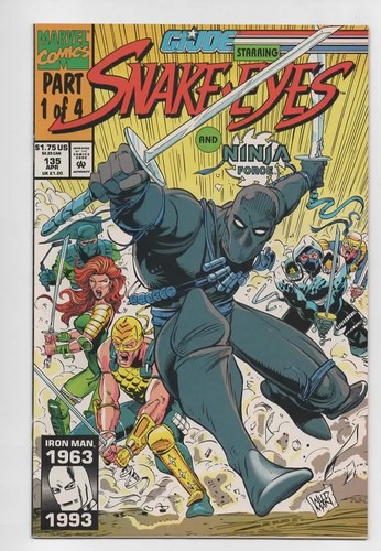 G.I. Joe: A Real American Hero #135 (Marvel 1993)