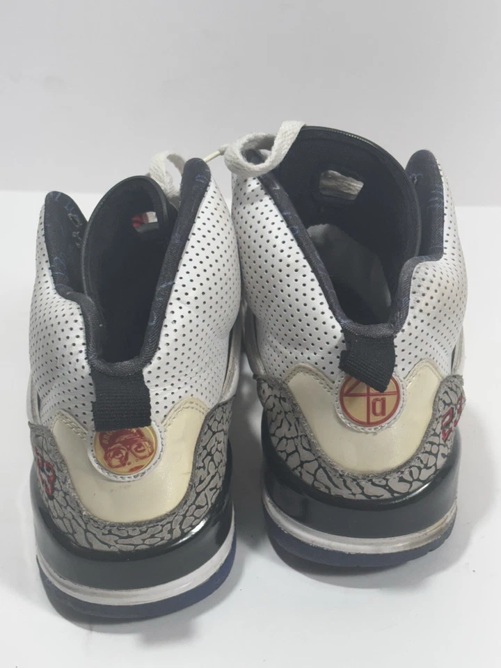 Nike Air Jordan мужские размер 10,5 Spizike белый 2010 виноград 315371 102 Spike Lee - Изображение 3 из 4