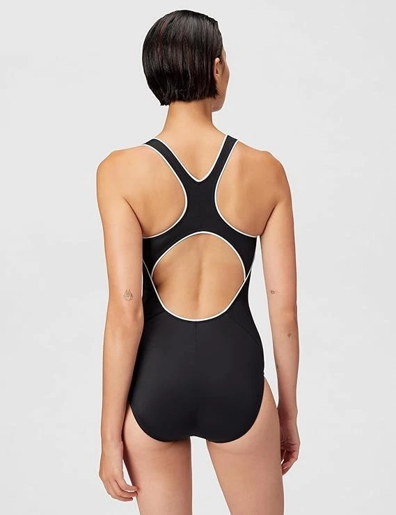 New Nike Swim powerback womens one piece black swimsuit size small - Image 3 of 4