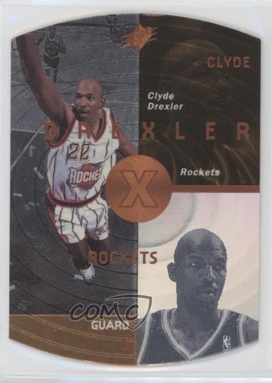 1997-98 SPx Bronze Clyde Drexler #16 HOF 03rx