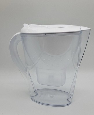 Brita S0761 Wassfilterkanne, Weiß, 25.7 x 10.5 x 25.5 cm 4006387076696