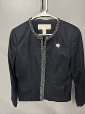 Doncaster Beaded Formal Sparkle Jacket Size 10