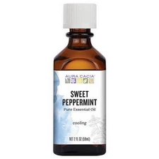 Pure Essential Oil Sweet Peppermint 2 Oz By Aura Cacia