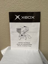 Original Xbox Instruction Manual Microsoft 2001 Original Booklet