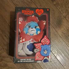 Care Bears x Netflix Stranger Things Grumpy Bear Demogorgon Plush Collectible