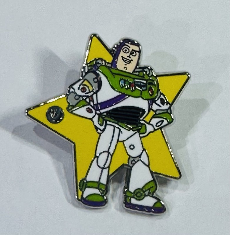 Disney Pixar Buzz Lightyear Star Toy Story Trading Pin