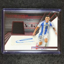 2024-25 Noir Soccer LAUTARO MARTINEZ Autographed Memorabilia Color Red 7/25