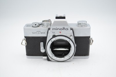 Minolta SRT 201 35mm Film Camera Body, Single lens reflex Camera For Parts