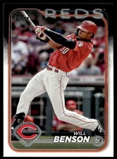 2024 Topps Will Benson Cincinnati Reds #386