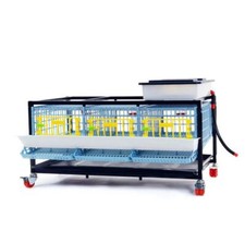 Quail Layer Cage 3 Section - 1 Tier