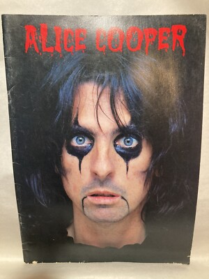 Alice Cooper 1978-1979 Mad House Rock Souvenir Program Booklet