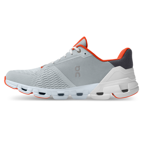 On Cloudflyer 21.99032 Sneaker Mens Glacier Flame Lace Up Athletic Running Shoes - Picture 26 of 35