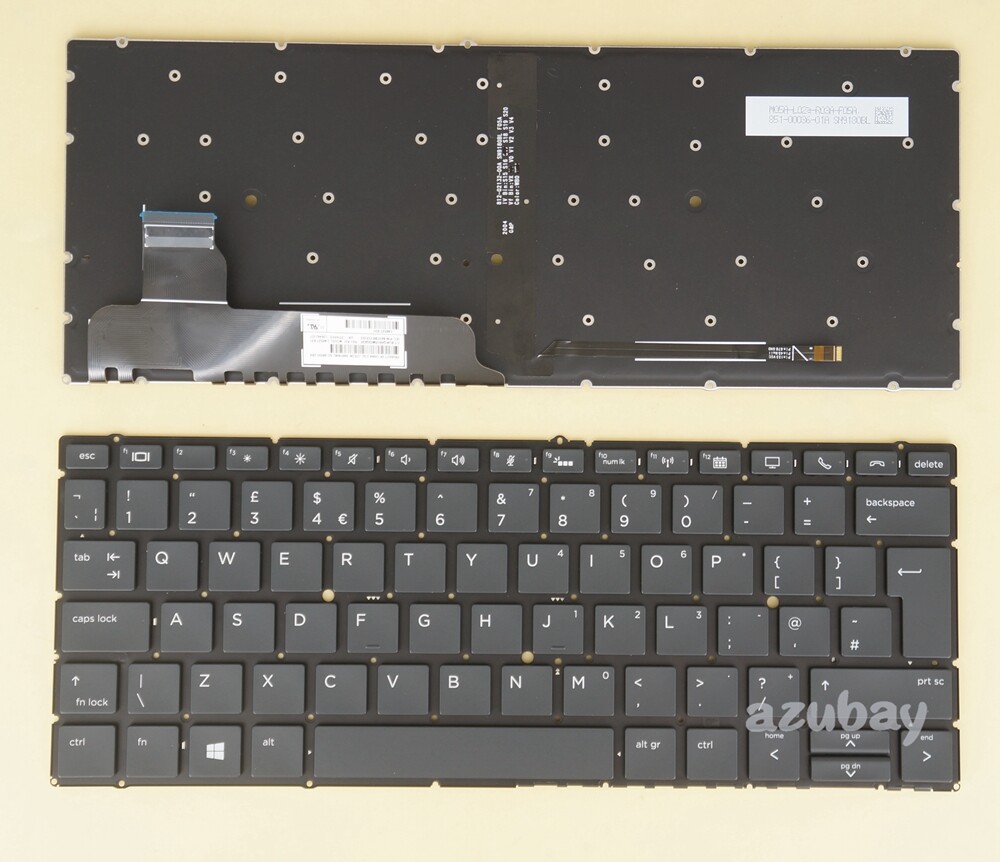 Keyboard for HP Elitebook X360 830 G5, X360 830 G6, SN9180BL