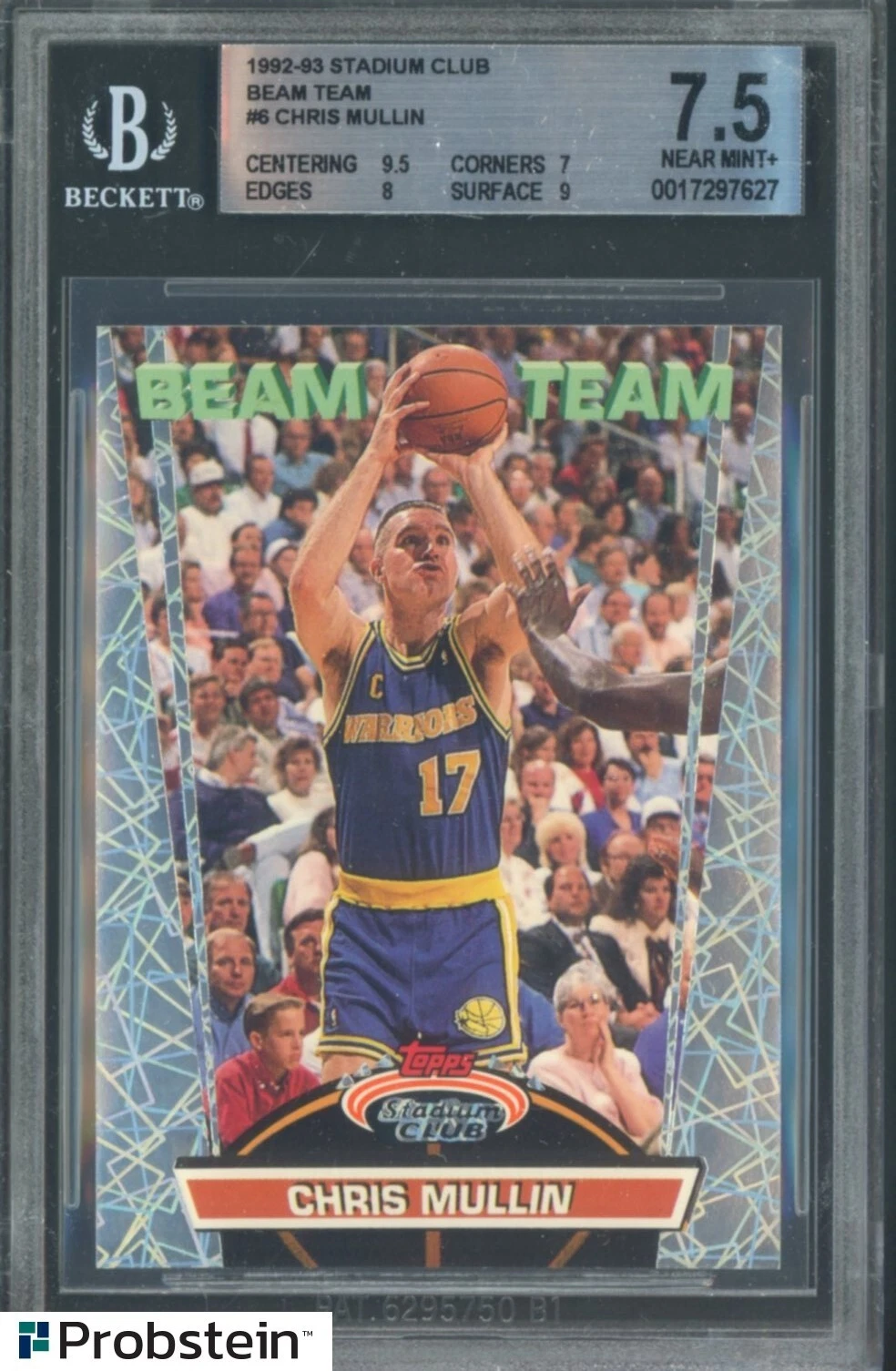 Chris Mullin trading card