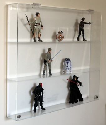 Collectors Showcase - Premium Display Case for 6'' Star Wars Action Figures T2MS