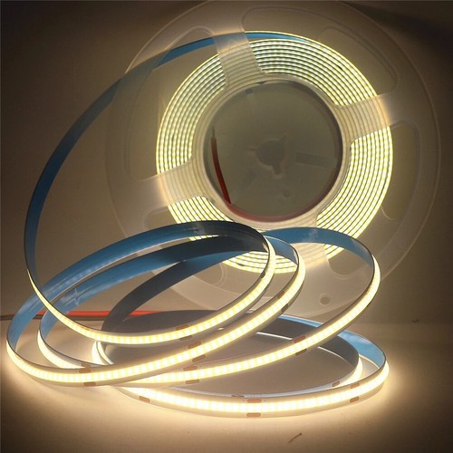 DC12V/24V 1M 5M 10M 320 COB LED Strip High Density Flexible FOB Led Tape Light - Picture 10 of 15