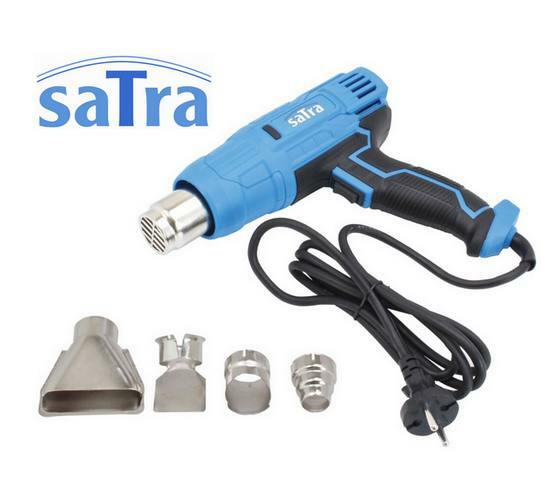 Décapeur thermique 2000W SATRA pour enlever la peinture tenace sans produit chimique