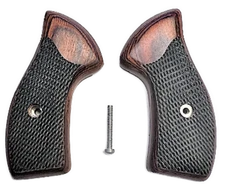 fits all Charter Arms Grips universal fit Rosewood Checkered Classic NEW
