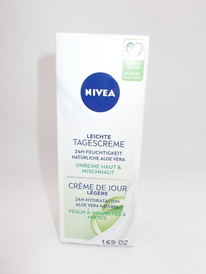 Nivea Leichte Tagescreme 24 H Feuchtigkeit Day Cream for Combination skin NEW