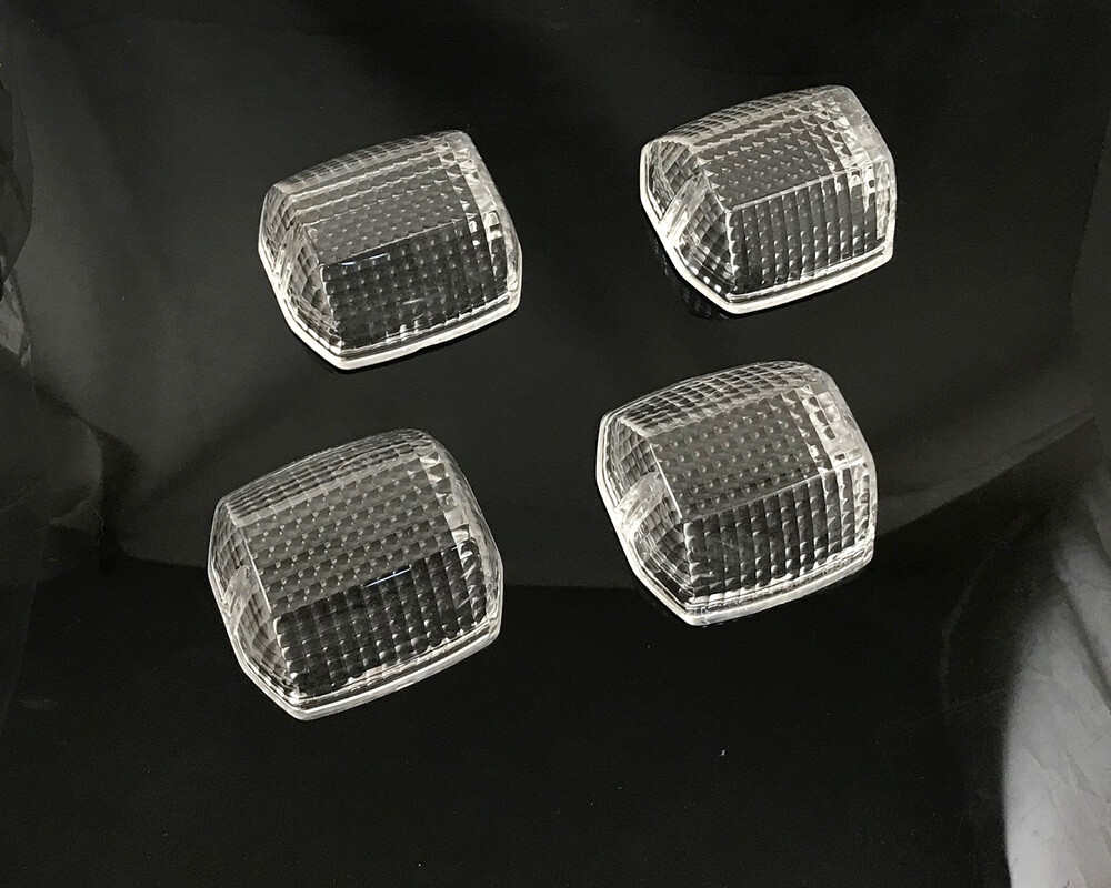 4X Turn Signal Indicator Lenses for Kawasaki ZR1100 ZRX1200 ZR750