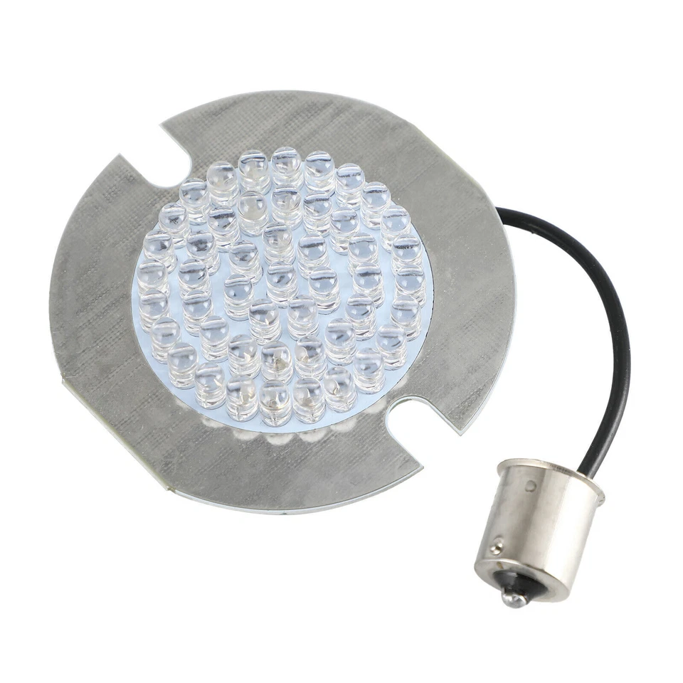 1156 Bombillas LED intermitentes estilo plano aptas para Touring Road King Softail A Foto 4 de 4