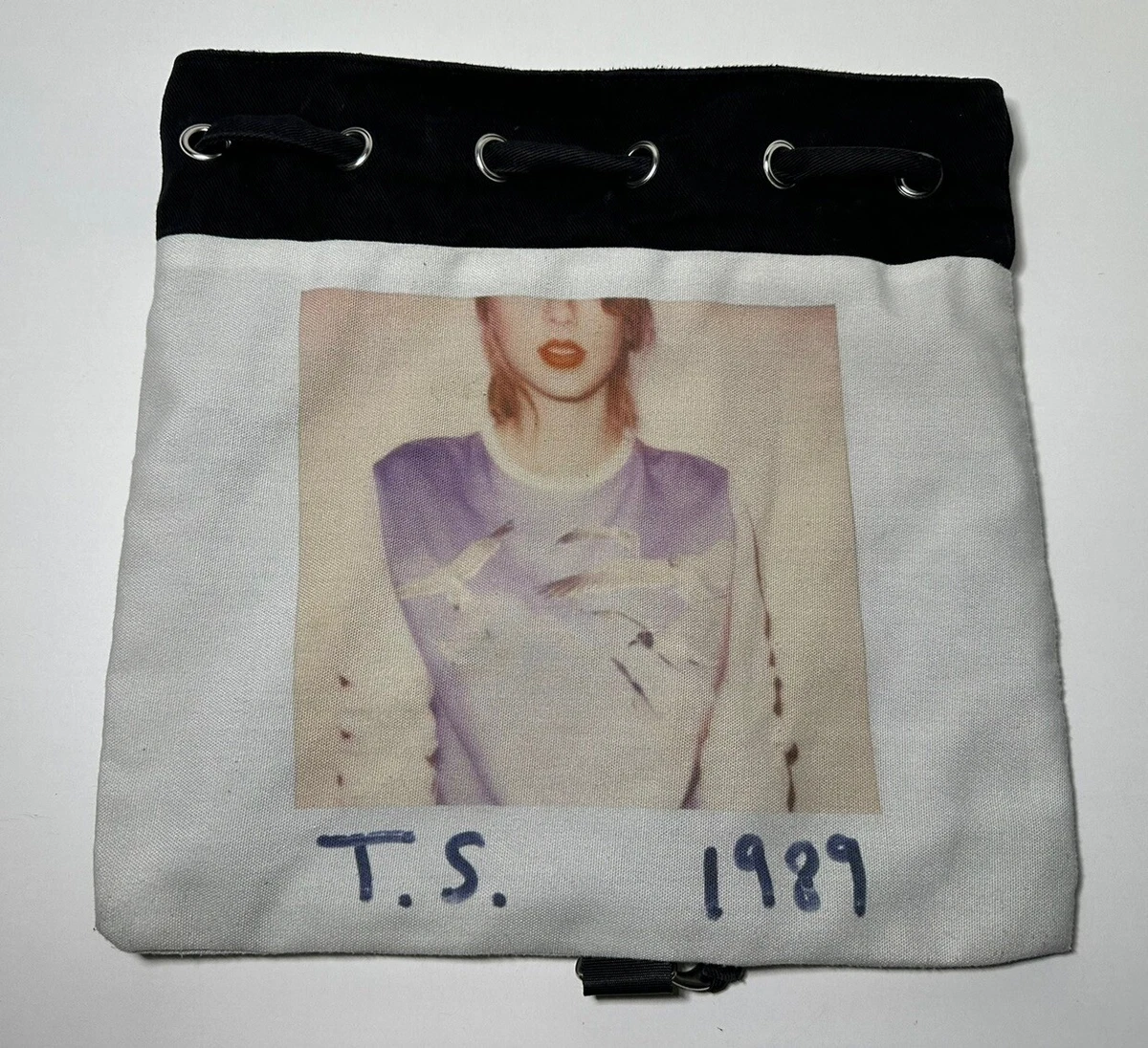 Taylor Swift 1989 Album Cover Drawstring Backpack Taylor Swift Album Mini Backpack Purse – Taylor Swift CA main image 3