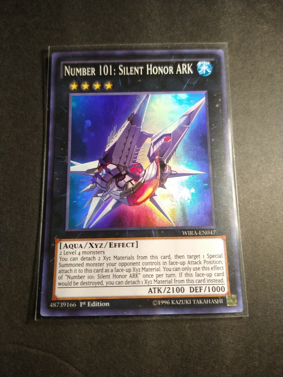 Yu-Gi-Oh! 3x Number 101: Silent Honor Ark WIRA-EN047 1st Ultra NM 