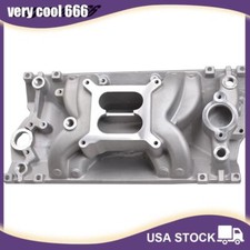 Satin Intake Manifold For 1996-2002 5.7l350 Chevy Small Block Gen I Vortec Satin Intake Manifold For 1996-2002 5.7l350 Chevy Small Block Gen I Vortec