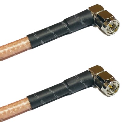 LOTTO DI 12 CAVI COASSIALI SEMI RIGIDI SMA N TYPE DIMENSIONE RG142