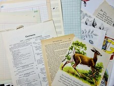 100 Vintage Paper Pack Junk Journal Music Book Pages Ledger Collage Crafting
