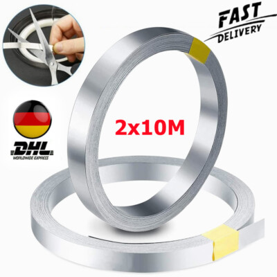 2X 10m Nickelband Hiluminband Aus Reinem Ni-Blech Für Punktschweißen auf Lager