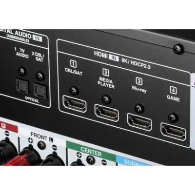 Denon AVR-X580BT 5.2ch AV Surround Receiver 8K Ultra HD HDR10+