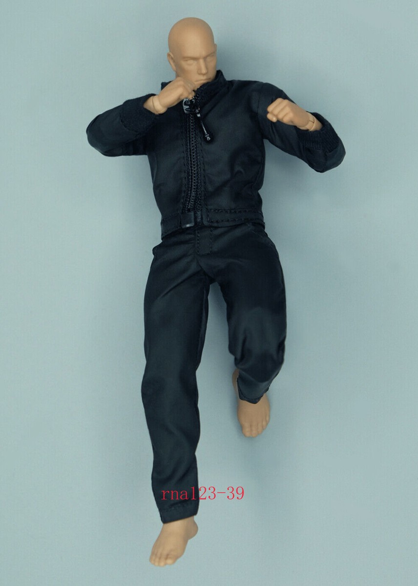 ウェア KITTO 1/12 Scale Male Jacket Coat Pants Clothes Set For 6