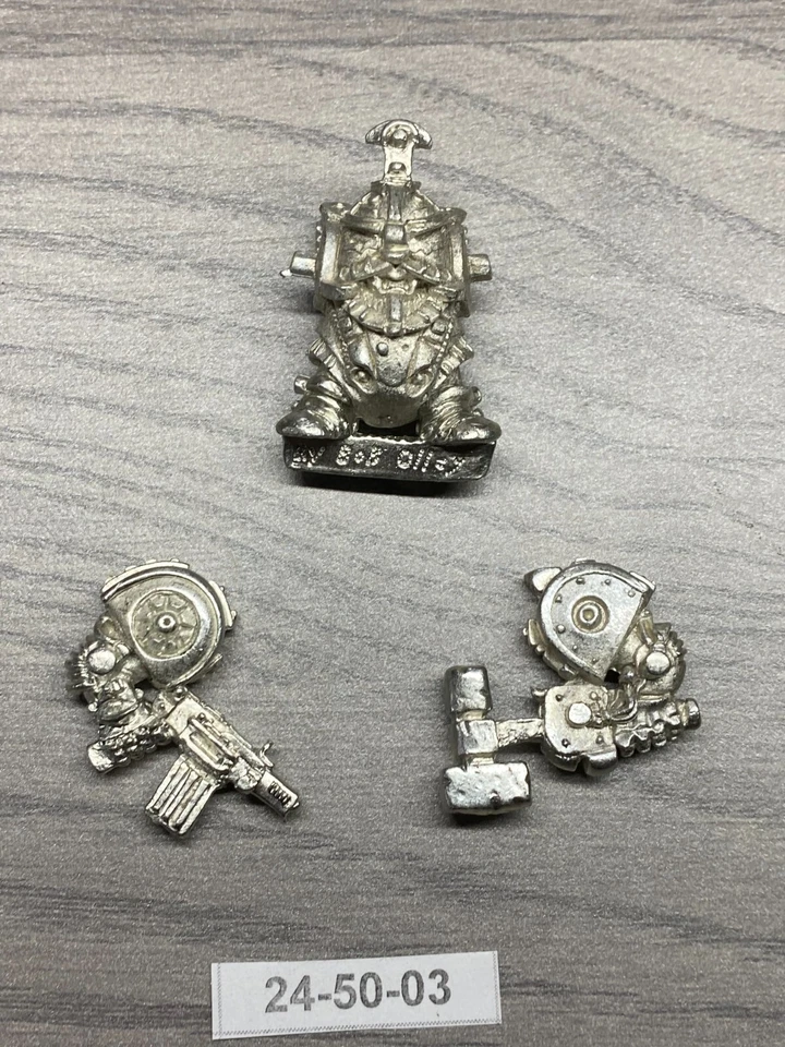 Warhammer 40k Squat in Exo Armour - Bob Olley Fantastic Miniatures Metal OOP - Image 2 of 2