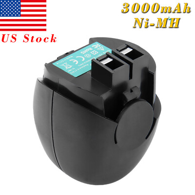3000mAh 4.8V Ni-Mh Battery for Metabo 6.27270 6.27271 Powergrip II Powermaxx
