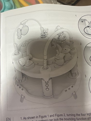 3n1 Baby Activity Center TM10012PI - Picture 3 of 4