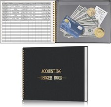 HAUTOCO Accounting Ledger Book for Small Busi...