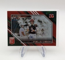 Joe Burrow 2023 Panini Donruss Elite Football Green Field Vision #FV-8 Bengals