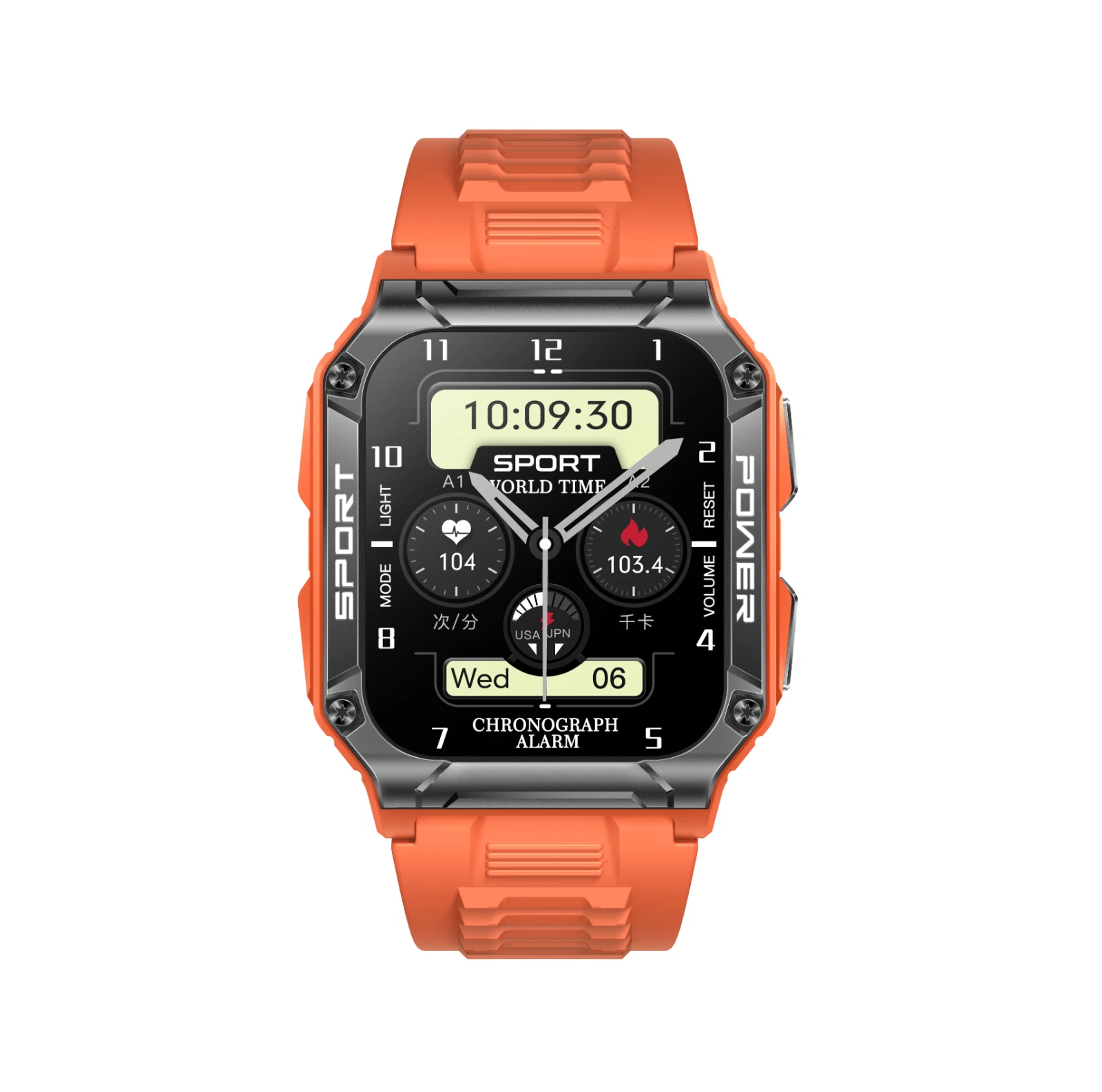 Military Smart Watch for Men(Call Receive/Dial)Rugged Tactical Fitness Tracker