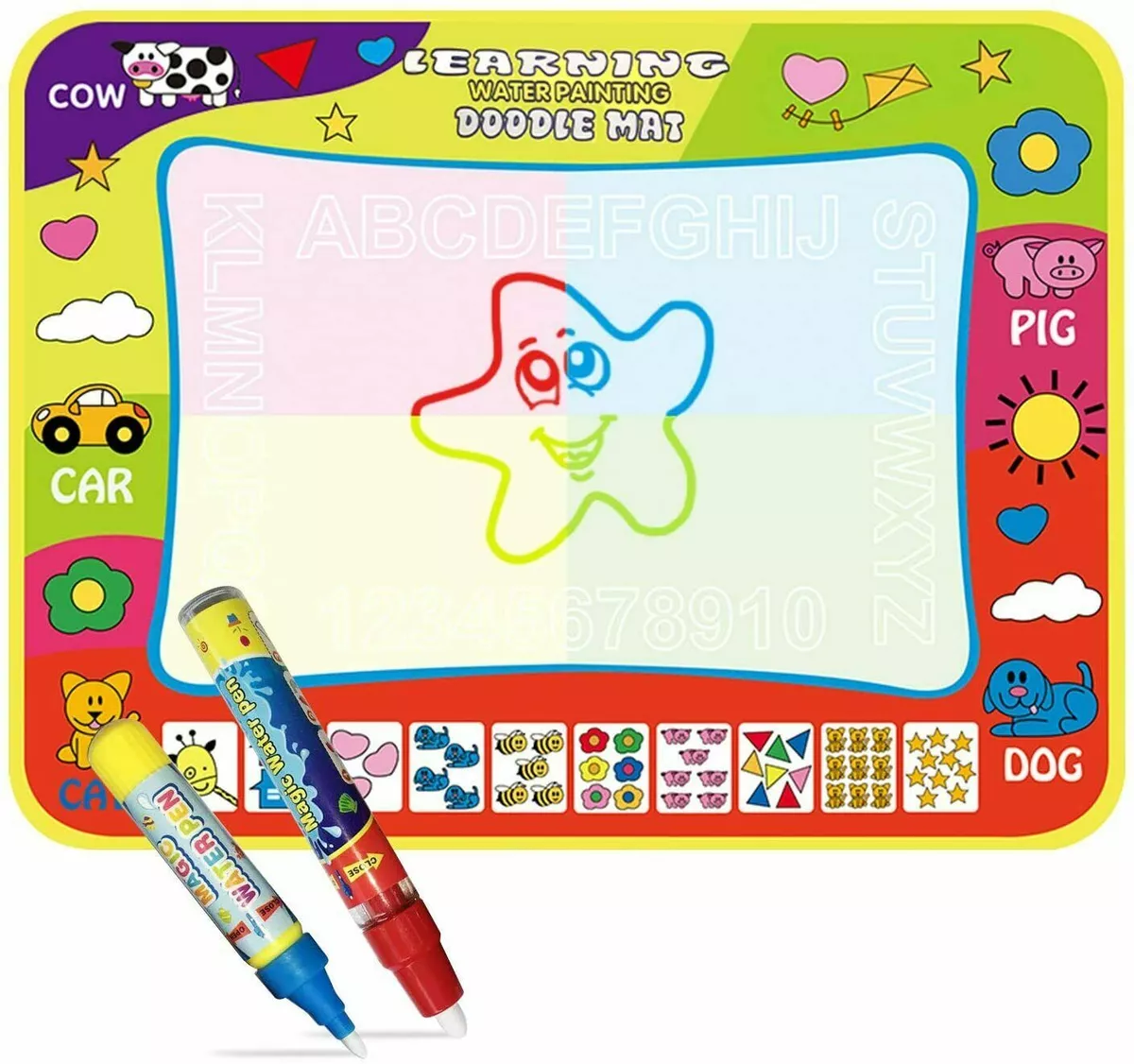 Doodle mat with water pen 2025