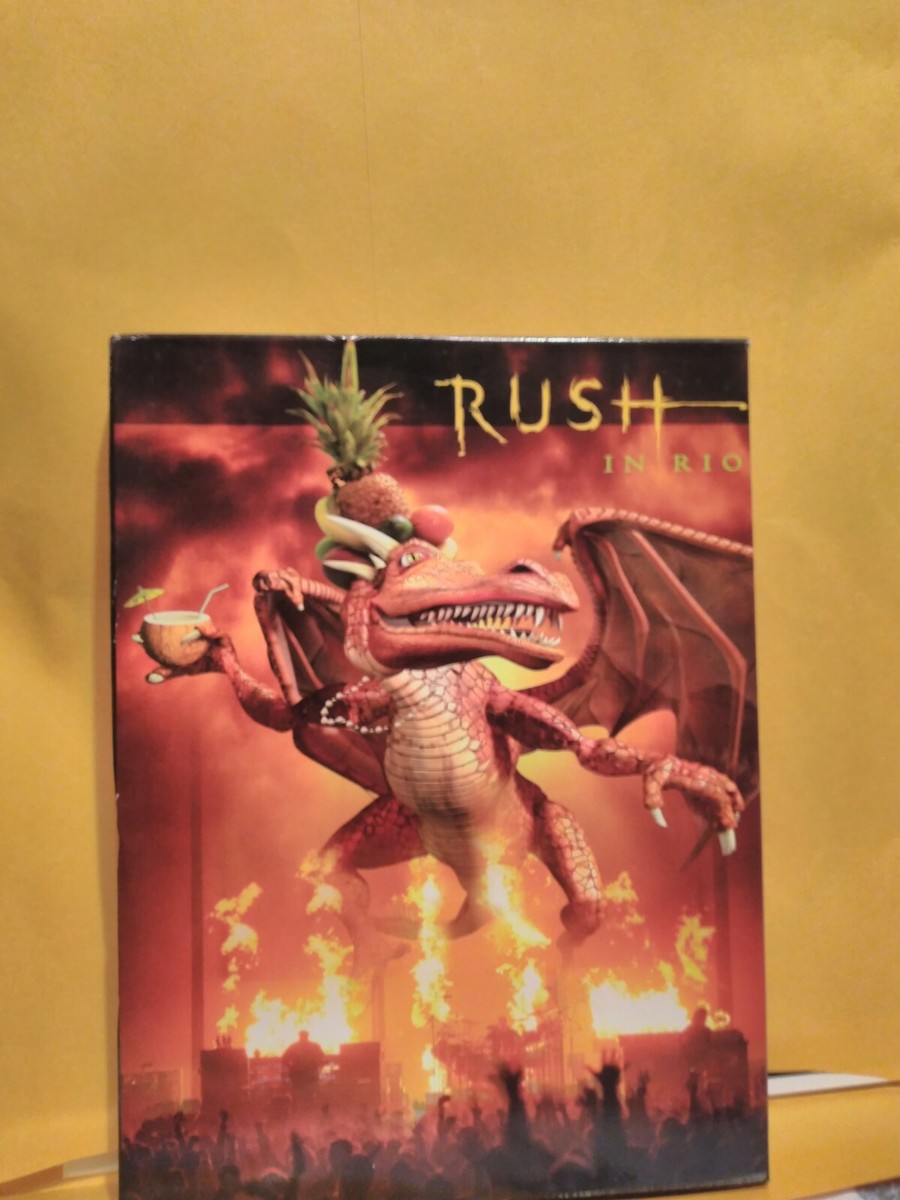 Rush in Rio dvd 2 disc set, booklet and slip cover. | eBay