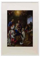 Carlo Dolci The Adoration Of The Kings A3 A4 Framed Print Picture