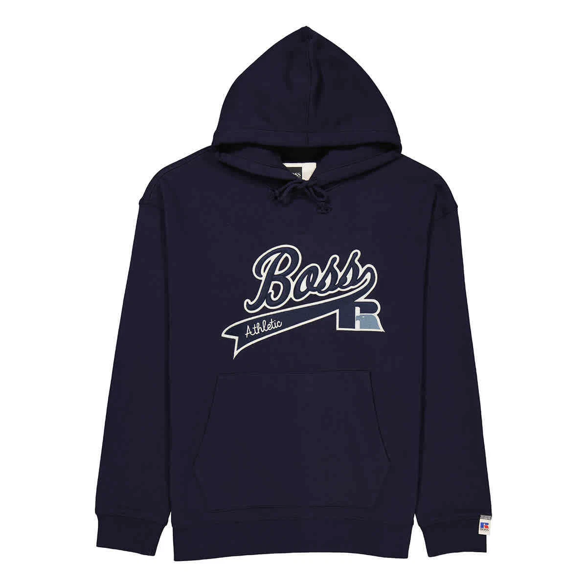 Hugo Boss Russell Athletic Capsule Logo Cotton-Blend Hooded Sweatshirt,  Size | eBay