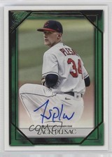 2021 Topps Gallery Young Stars Auto Green 54/99 Zach Plesac #YSA-ZP Auto 11ur