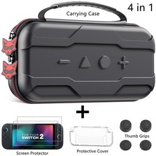 Hard Shell Protective Portable Travel Carry Case for Switch 2 Games Accessories